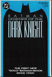 Legends of the Dark Knight #1 (1989) Batman