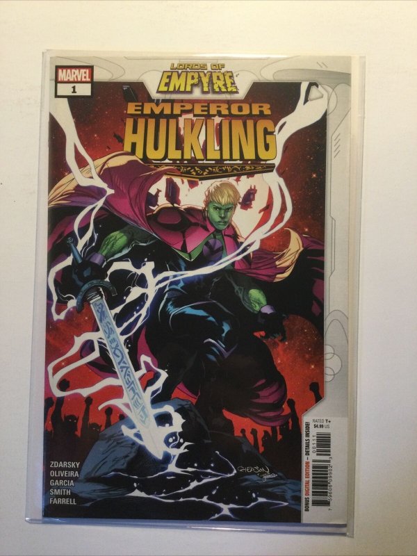 Emperor Hulkling 1 Near Mint Nm Marvel