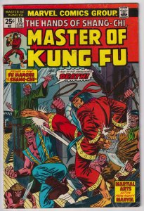 Master of Kung Fu #18 (1974) Master of Kung Fu / Shang-Chi