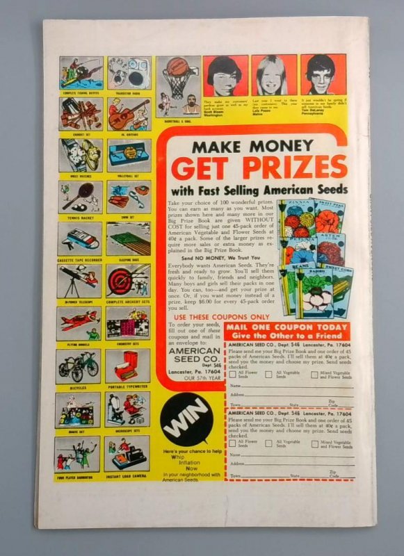 Giant-Size Avengers #4, VG+ Vision & Scarlet Witch Marvel Comics, 1976 JR1