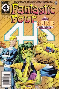 Fantastic Four (Vol. 1) #410 (Newsstand) FN ; Marvel | Tom DeFalco