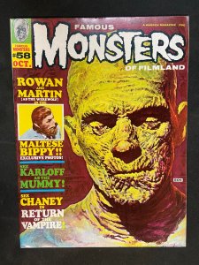 FAMOUS MONSTERS OF FILMLAND #58 VF+