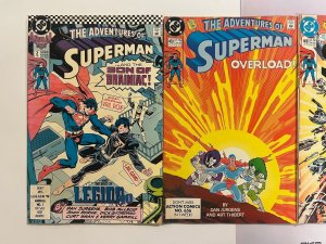 4 Superman DC Comic Books # 2 460 468 469 Batman Wonder Woman Robin 42 JS30