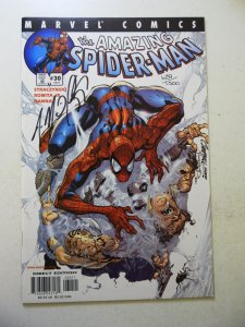 The Amazing Spider-Man #30 (2001) Signed W/ CoA! VF/NM Condition