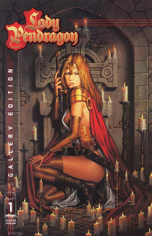 Lady Pendragon Gallery Edition 1 Vfnm Image Dorian Cleavenger Comic Books Modern Age 0335