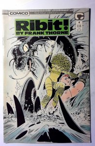 Ribit! #4 (1989) Comico Comics 1st Print Comic Book