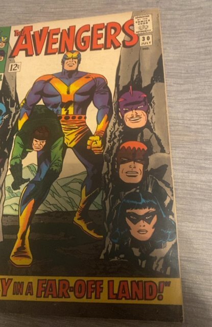The Avengers #30 (1966)frenzy in a far off land