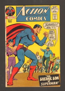 Action Comics #410 - The Satanic Son Of Superman! - 1972 (Grade 7.5) WH