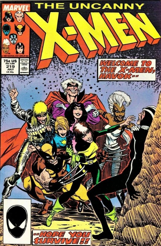 Uncanny X-Men 1963 1st Series #219 Where Duty Lies! MINT