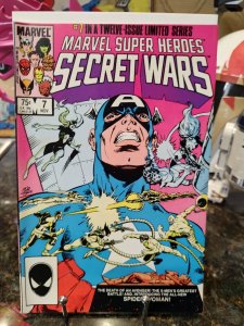 MARVEL SUPER-HEROES SECRET WARS #7 (1984) - 1ST APP SPIDER-WOMAN JULIA CARPENTER