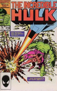 Incredible Hulk, The #318 VF/NM ; Marvel | Doc Samson John Byrne