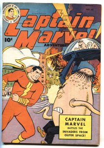 Captain Marvel Adventures #65 -- 1946 -- Golden Age -- Science Fiction -- com...