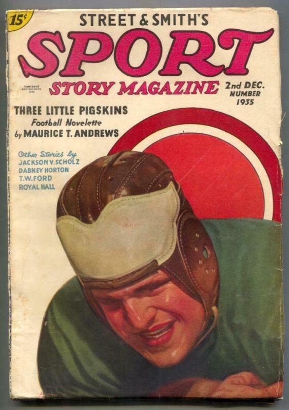 Sport Story Pulp 2nd December 1935- Jim Thorpe VG+