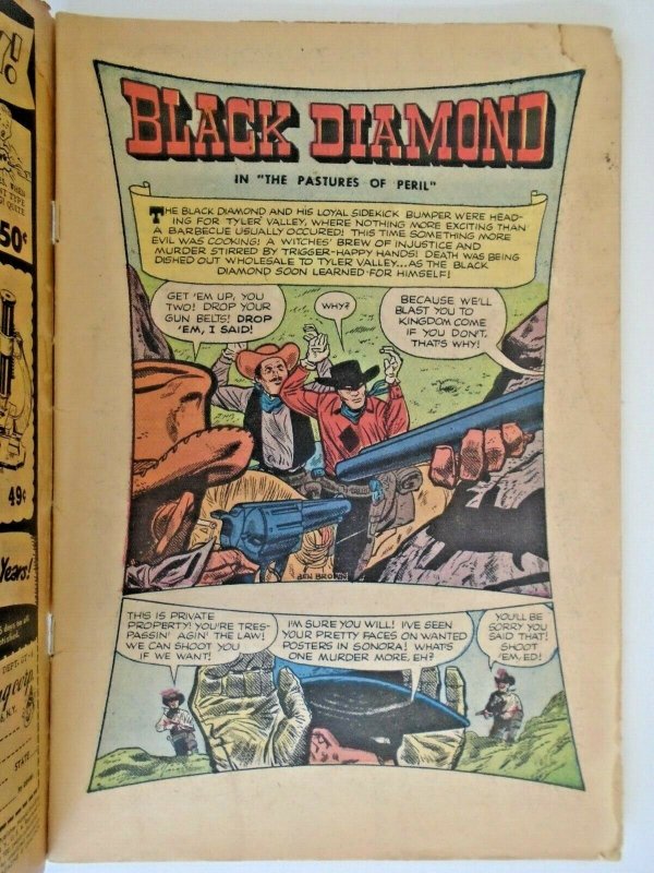Black Diamond Western #51gd/vg 3D Issue