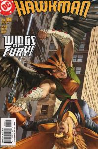 Hawkman (4th series) #15 FN ; DC | Geoff Johns Hawkgirl