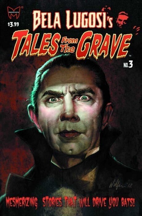 Bela Lugosi's Tales from the Grave Three Cover Set.