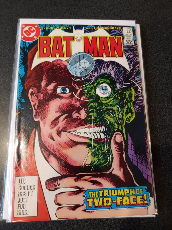 BATMAN #397 VF/NM TWO-FACE ISSUE