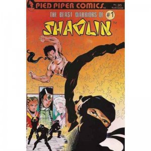 Beast Warriors of Shaolin, The #1 Pie Piper Comics July Jul 1987 (VF)