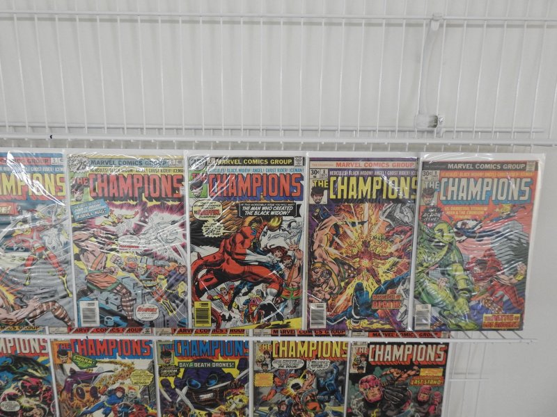 The Champions (1975) #'s 1-17 Complete Set!!! Avg FN/VF Condition!