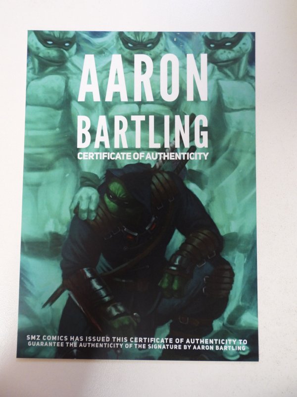 Eternus #1 Virgin Variant Signed by Aaron Bartling W/COA NM Condition