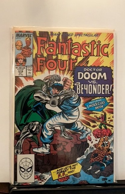 Run of Fantastic Four #316-320 (1988)