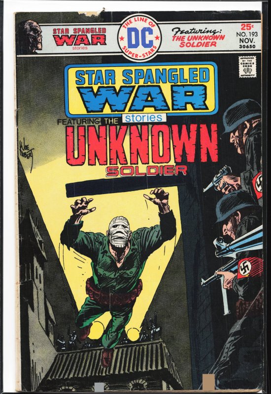 Star Spangled War Stories #193 (1975) Unknown Soldier