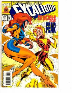 4 Marvel Comics Excalibur # 72 Sleepwalker # 14 Strikeforce Morituri # 2 5 J208