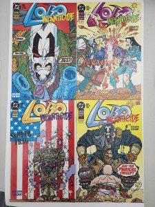 Lobo Infanticide 1 - 4 complete. Four comics for one money.