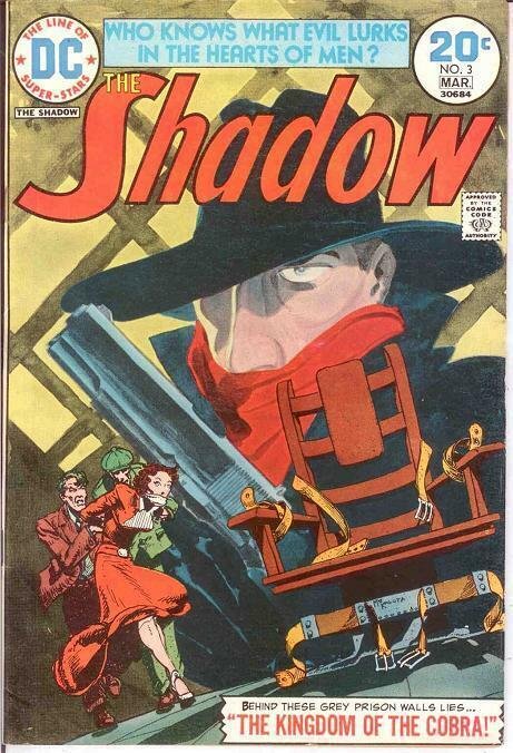 SHADOW (1973) 3 F-VF WRIGHTSON INKS  Mar. 1974 COMICS BOOK