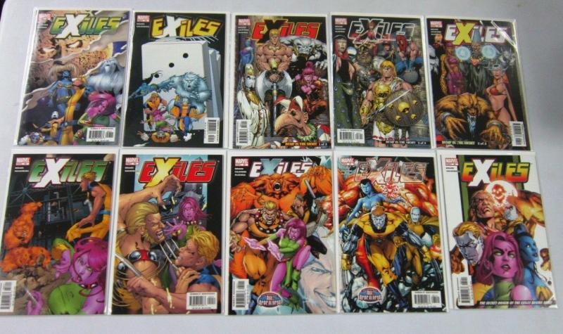 Exiles Lot, Set:#19-100 (82 Different issues) 8.0/VF