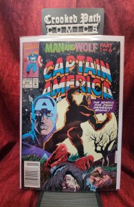 Captain America #402 Newsstand Edition (1992)