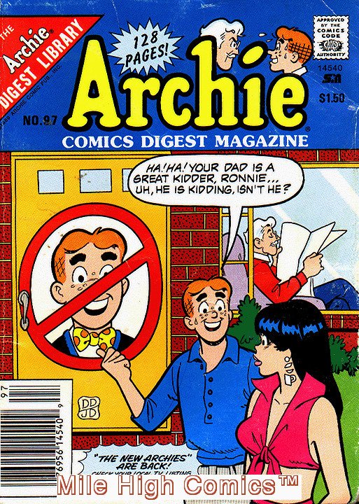 ARCHIE COMICS DIGEST (1973 Series) 97 Good Comics Book Comic Books