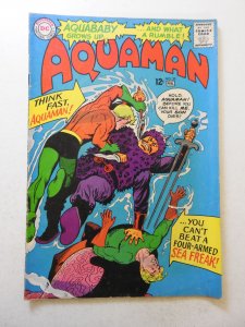 Aquaman #25 (1966) VG Condition sticker interior fc