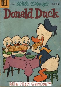 DONALD DUCK (1940 Series) (DELL)  #72 Very Good Comics Book