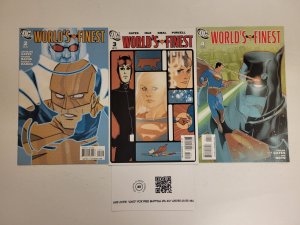 3 World's Finest DC Comic Books #2 3 4 64 TJ16