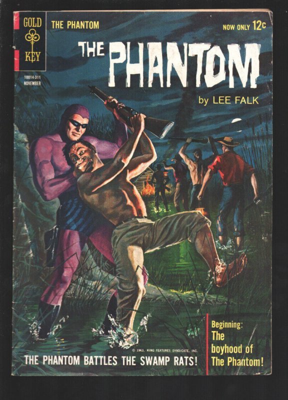 Phantom #5 193-Gold Key-Beginning-The Boyhood of The Phantom-Pin-up back cover-G