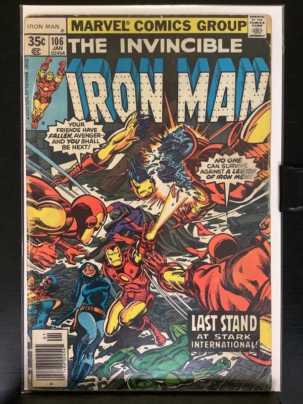 Iron Man #106 British Variant (1978)