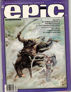 Epic Illustrated #23 (1984) Marada: The She-Wolf