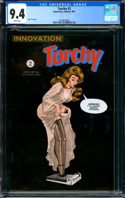 Torchy #2 Innovation Summer 1991 CGC 9.4