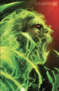 DC vs Vampires 2-C Francesco Mattina LCSD Foil Cardstock Cover VF/NM