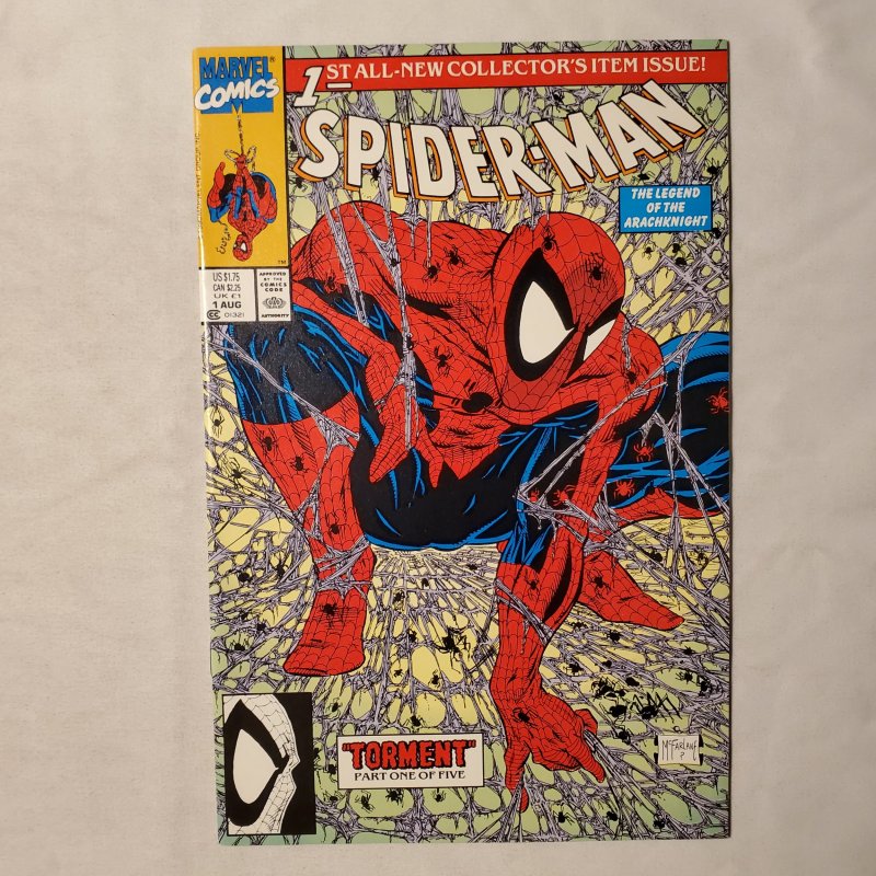 Spider-Man 1 Very Fine+ Cover by Todd McFarlane