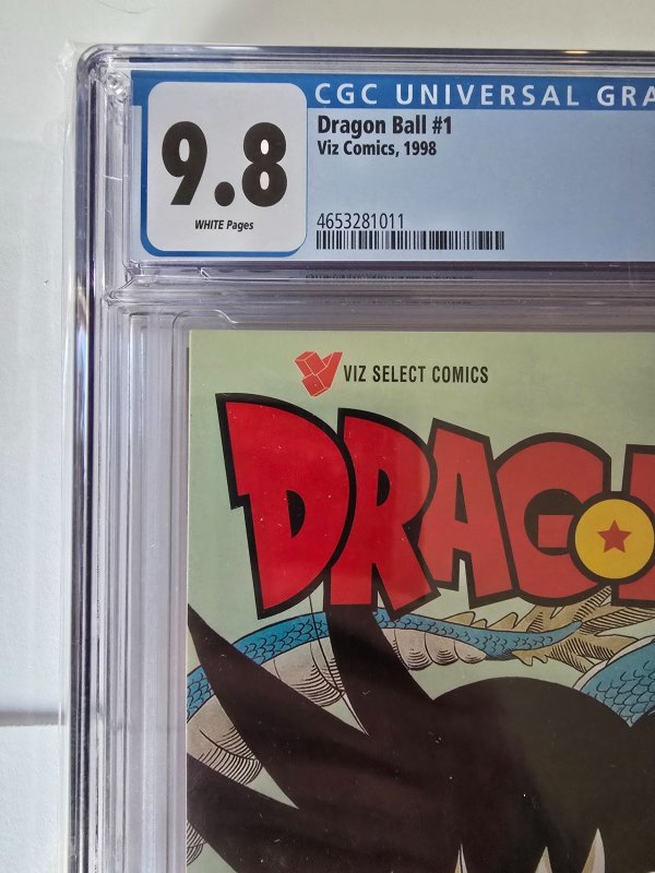 DragonBall #1 CGC 9.8 SRP APEX Collection