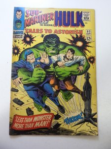 Tales to Astonish #83 VG- Con centerfold detached at 1 staple moisture stains