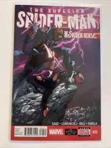 Superior Spider-Man #32 & #33 Edge Of Spider-Verse 1st Inheritors Karn Marvel 