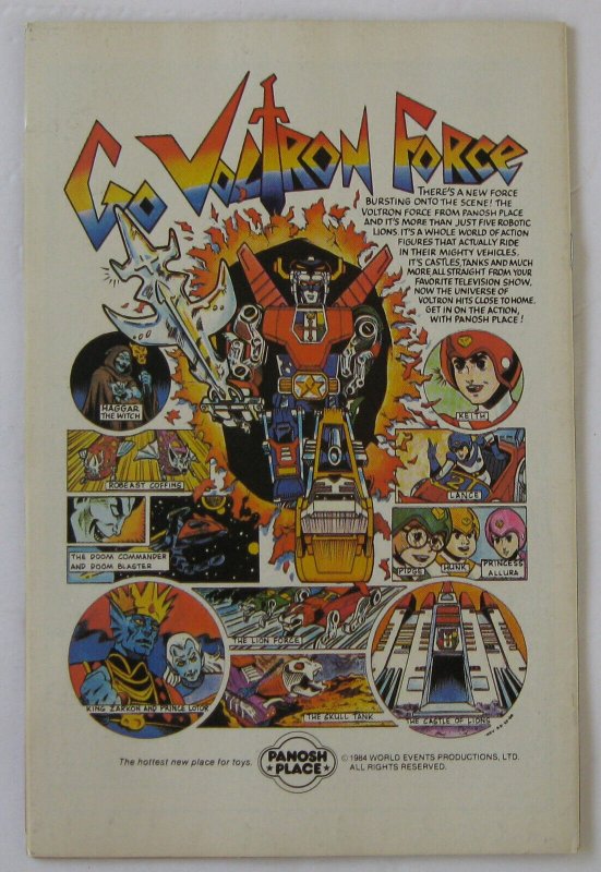 Voltron #3 (1985, Modern), FN condition (6.0)