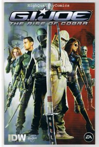 GI JOE, RISE of the COBRA Promo, SDCC, IDW,  2009, NM, more items in store