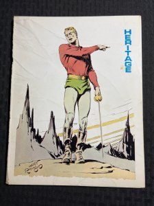1972 HERITAGE Flash Gordon Fanzine #1a GD 2.0 Jeff Jones / Alex Raymond