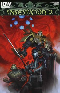 Infestation 2 #2 VF/NM ; IDW | Transformers G.I. Joe TMNT