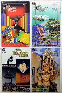 The Hacker Files Lot of 4 #1, 3, 8, 12 (1992) DC Comics 1st Print Comic Books