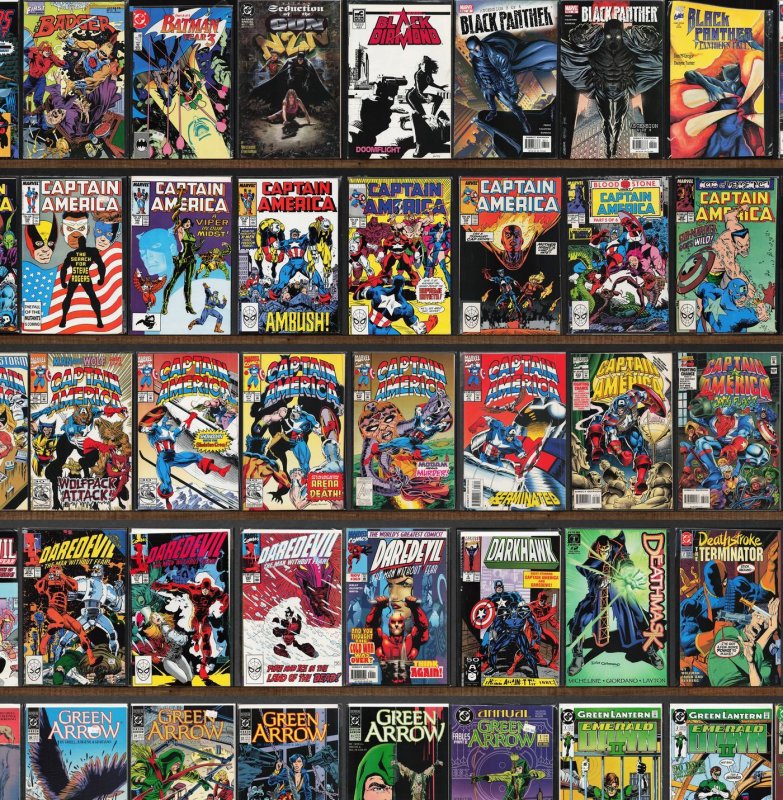 Huge Lot 160+ Comics with Captain America, Iron Man, Daredevil & More!